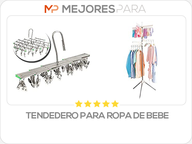 tendedero para ropa de bebe