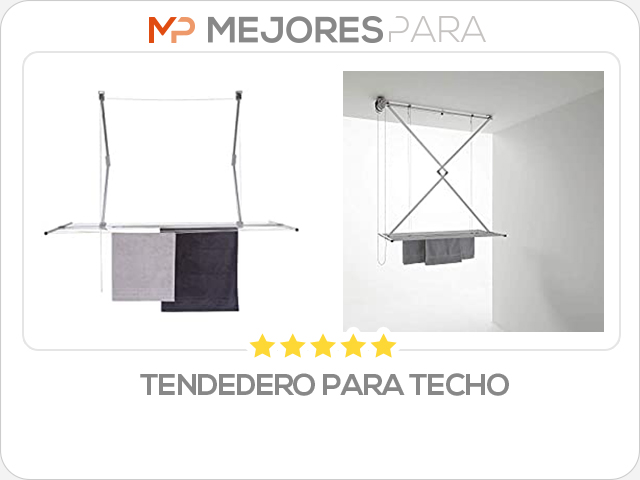 tendedero para techo