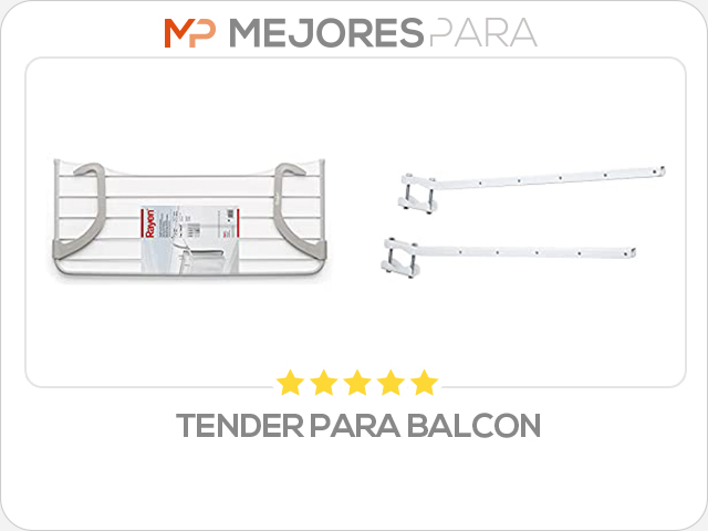 tender para balcon