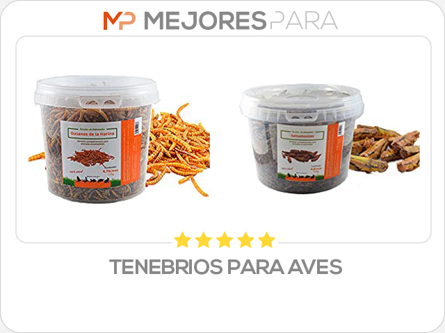 tenebrios para aves