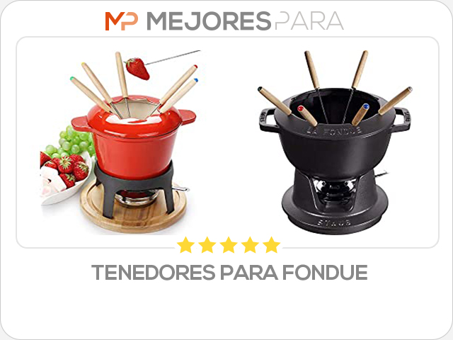 tenedores para fondue