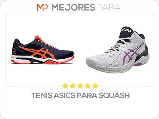 tenis asics para squash