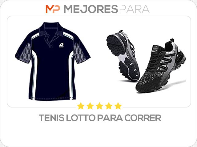 tenis lotto para correr