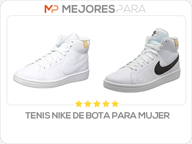 tenis nike de bota para mujer