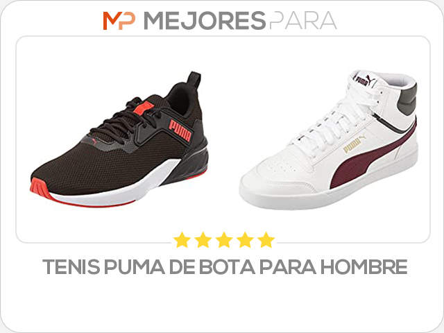 tenis puma de bota para hombre