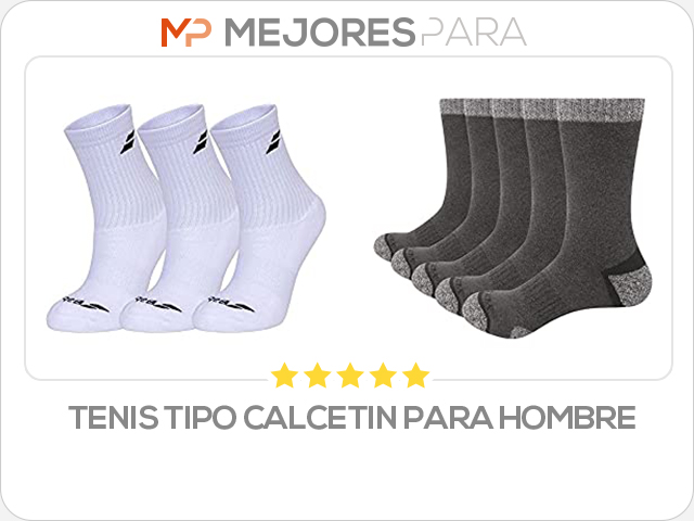 tenis tipo calcetin para hombre