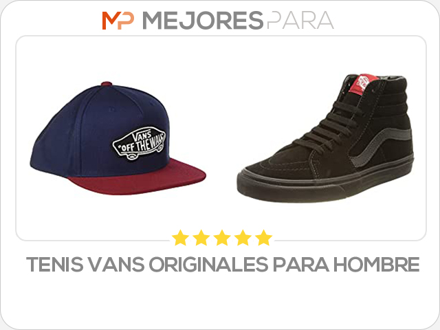 tenis vans originales para hombre