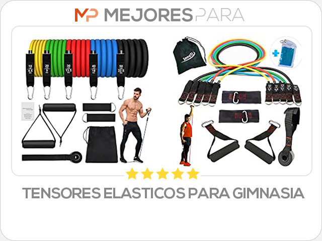 tensores elasticos para gimnasia