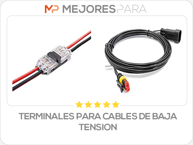 terminales para cables de baja tension