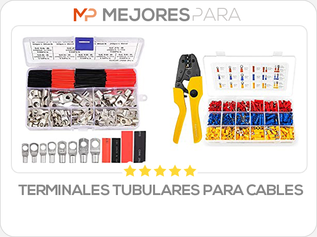 terminales tubulares para cables