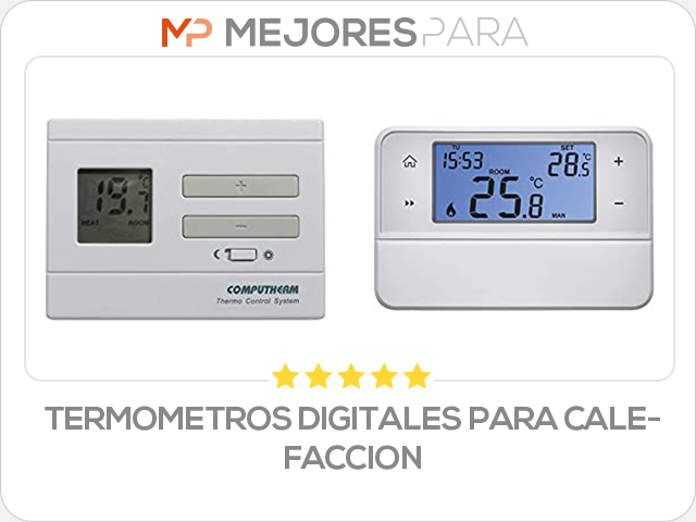 termometros digitales para calefaccion