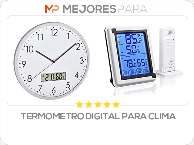 termometro digital para clima