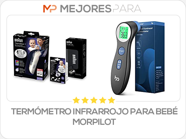 termómetro infrarrojo para bebé morpilot