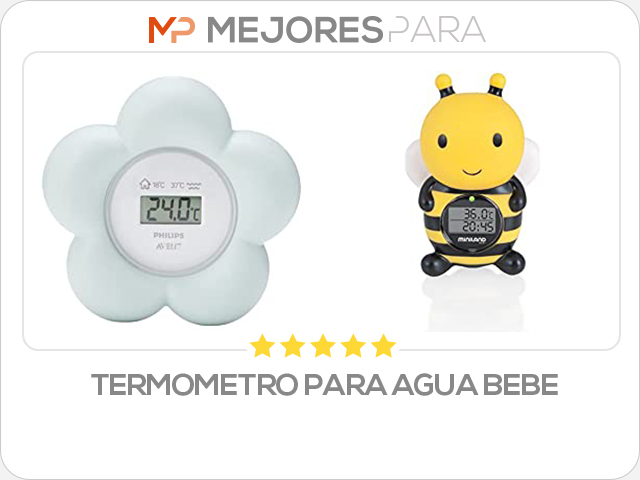 termometro para agua bebe