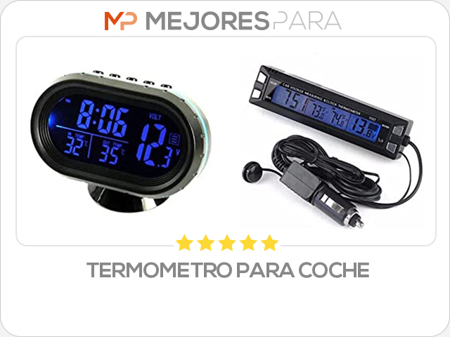 termometro para coche