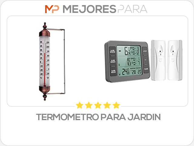 termometro para jardin