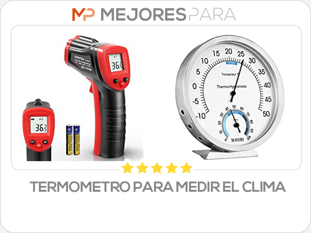 termometro para medir el clima