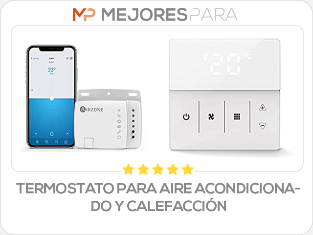 termostato para aire acondicionado y calefacción