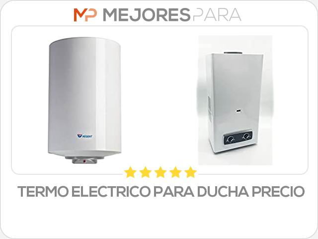 termo electrico para ducha precio