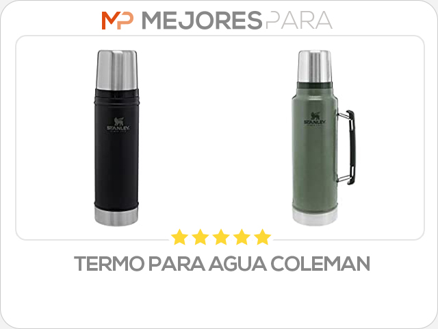 termo para agua coleman