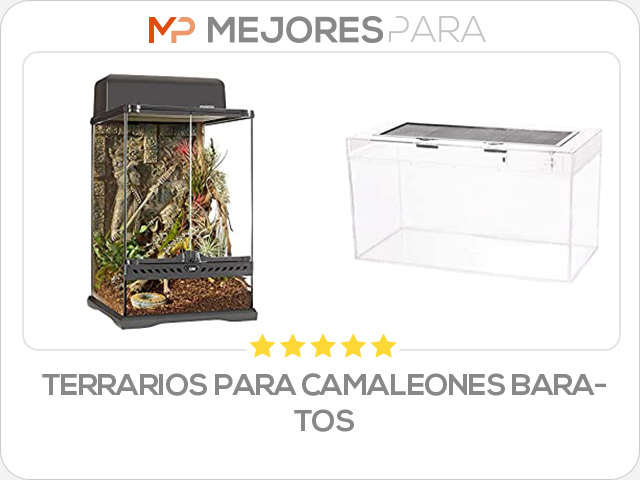 terrarios para camaleones baratos