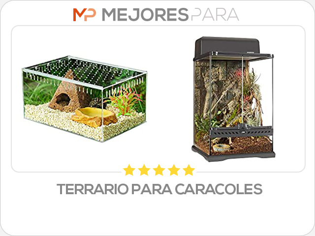 terrario para caracoles