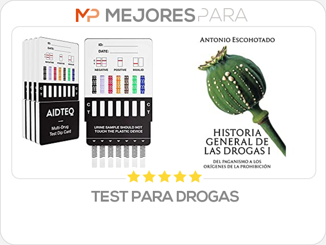 test para drogas