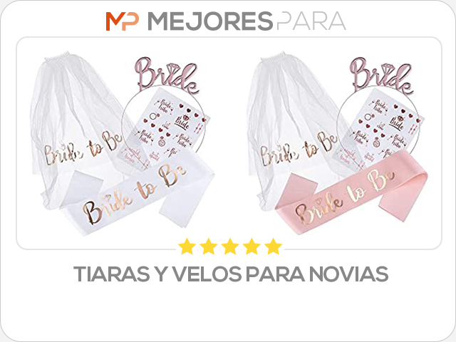 tiaras y velos para novias