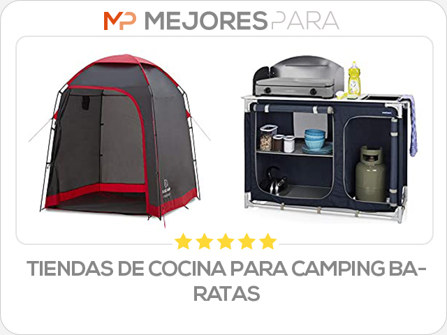 tiendas de cocina para camping baratas