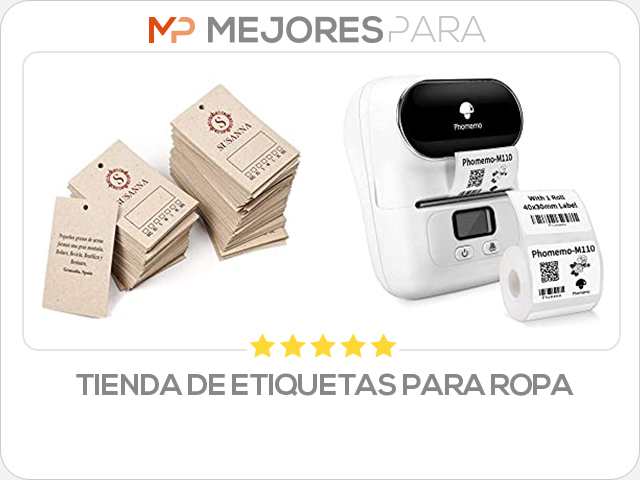 tienda de etiquetas para ropa