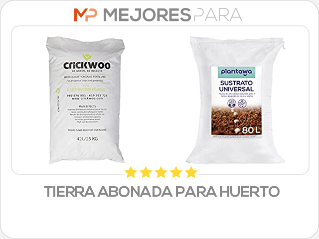 tierra abonada para huerto