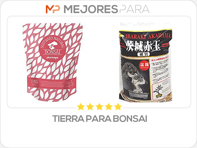 tierra para bonsai