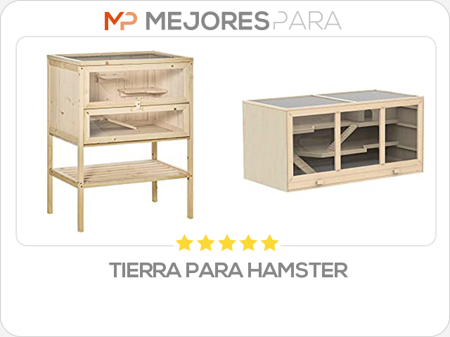 tierra para hamster