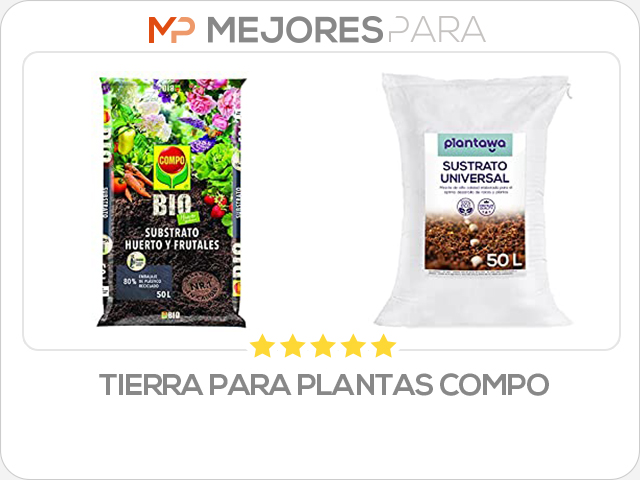 tierra para plantas compo