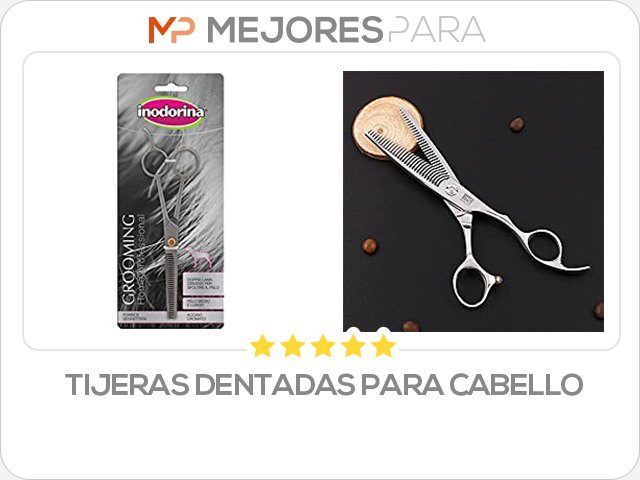 tijeras dentadas para cabello