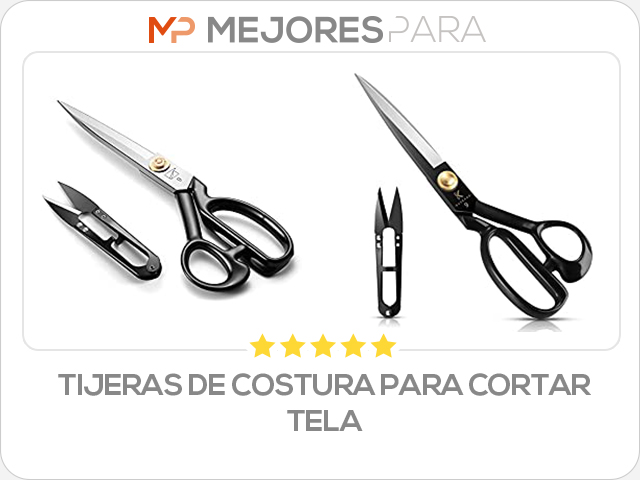 tijeras de costura para cortar tela