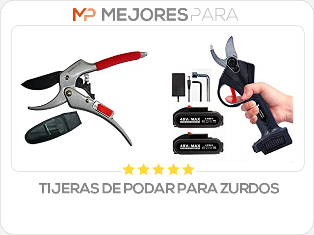 tijeras de podar para zurdos