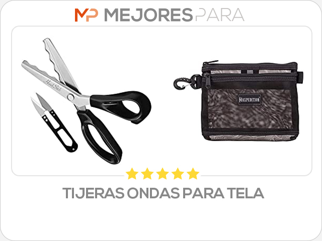 tijeras ondas para tela