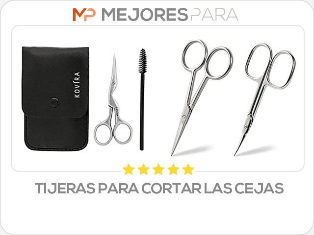 tijeras para cortar las cejas