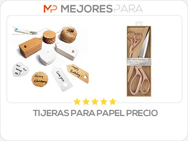 tijeras para papel precio