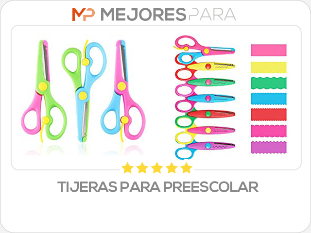 tijeras para preescolar