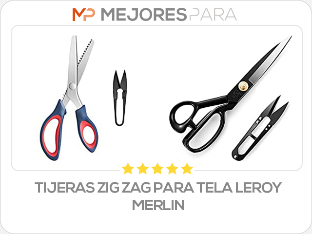 tijeras zig zag para tela leroy merlin