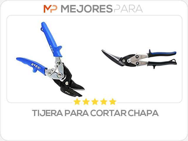 tijera para cortar chapa