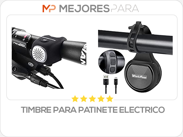 timbre para patinete electrico