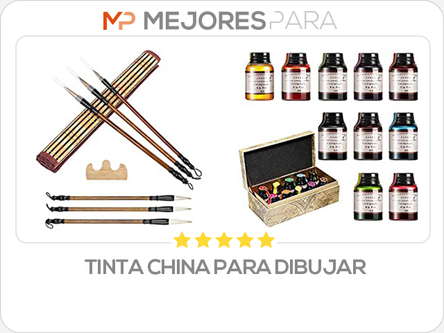 tinta china para dibujar