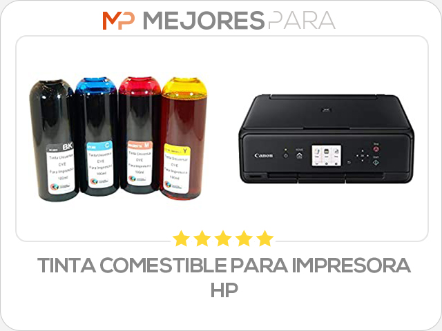 tinta comestible para impresora hp