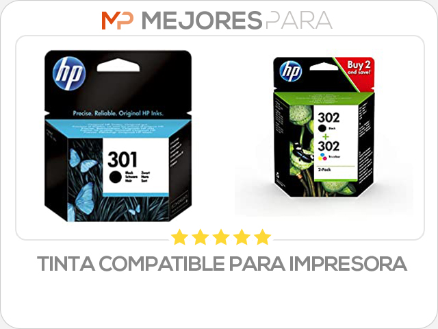 tinta compatible para impresora