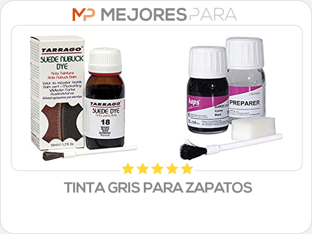 tinta gris para zapatos