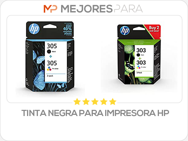 tinta negra para impresora hp