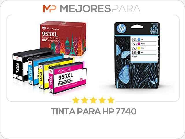 tinta para hp 7740